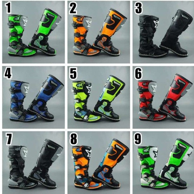 Sepatu Boots Trail Rnl Gesper 4 Sepatu Cross RNL G4 Sepatu Biker