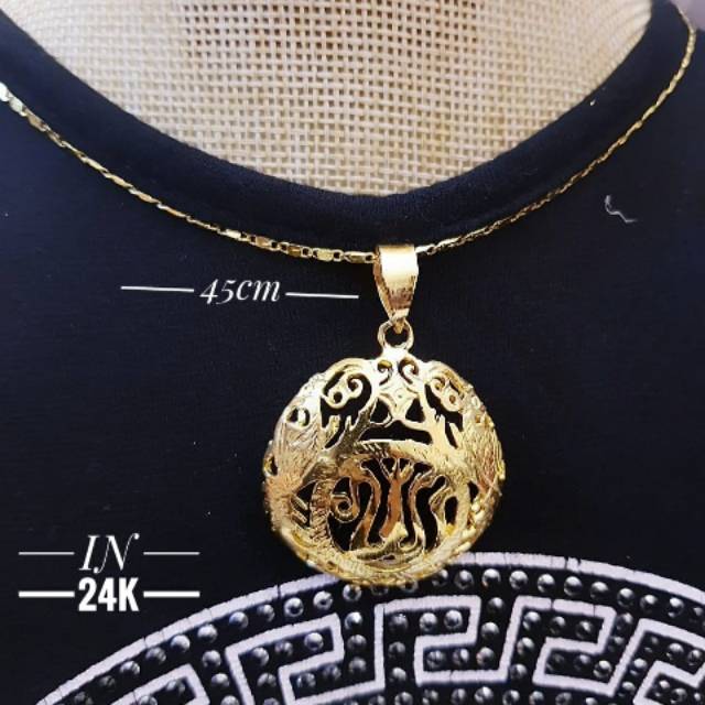 Xuping kalung lapis emas 24k 0939k