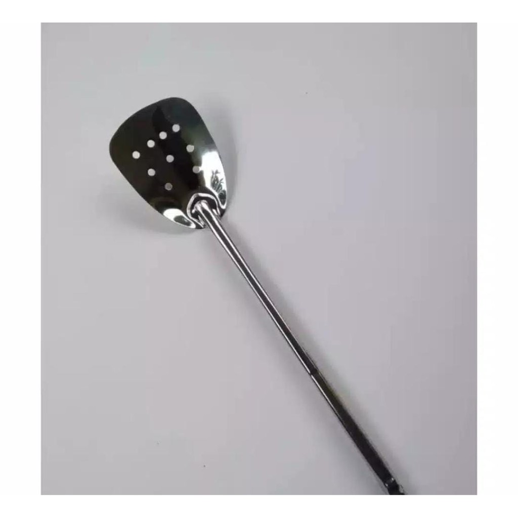 SPATULA /SUSUK Gagang Stainless - Spatula Susuk Stainless Steel -Sendok Penggorengan