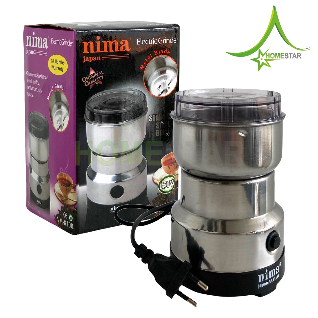 NIMA Electric Coffee Grinder / Alat Penggiling Biji Kopi Berkualitas