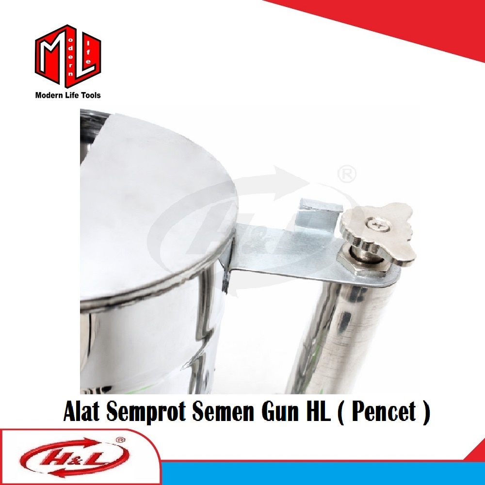 Alat Semprot Semen Gun Pencet HNL atau Cement Gun Pencet H&amp;L