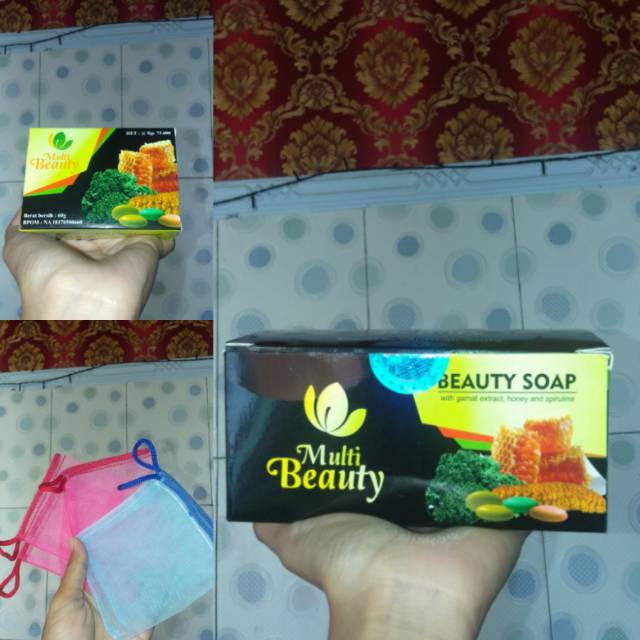 Sabun Multibeauty 1box free ID