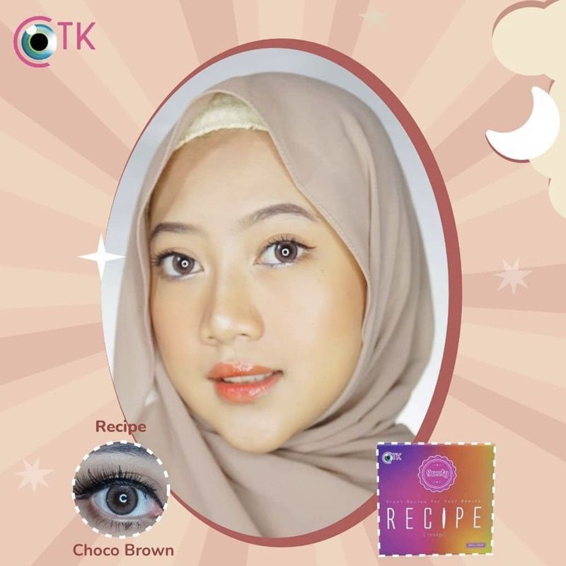 (BISA COD) SOFTLENS RECIPE BY CTK FREE LENSCASE / SOFLENS / SOFTLEN