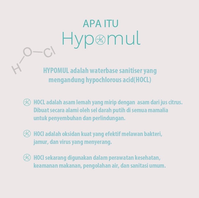 Hypomul Sanitising Water 100ml 500ml (500ml FREE 60ml)