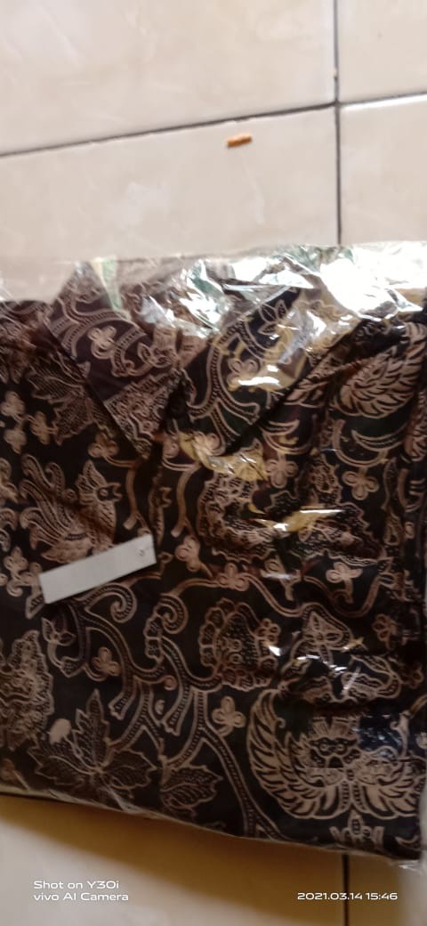 Kemeja Batik Slimfit Traditional Butik Top Brand //size Standar & Jumbo