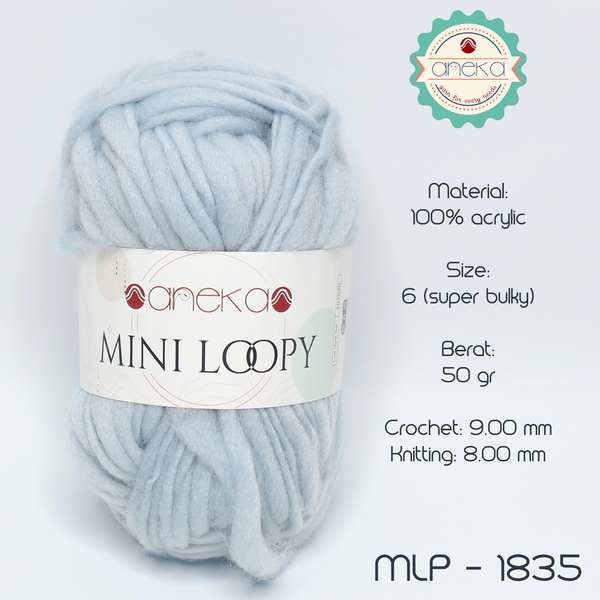 BENANG MINI LOOPY / LOOPY MINI YARN - 1835