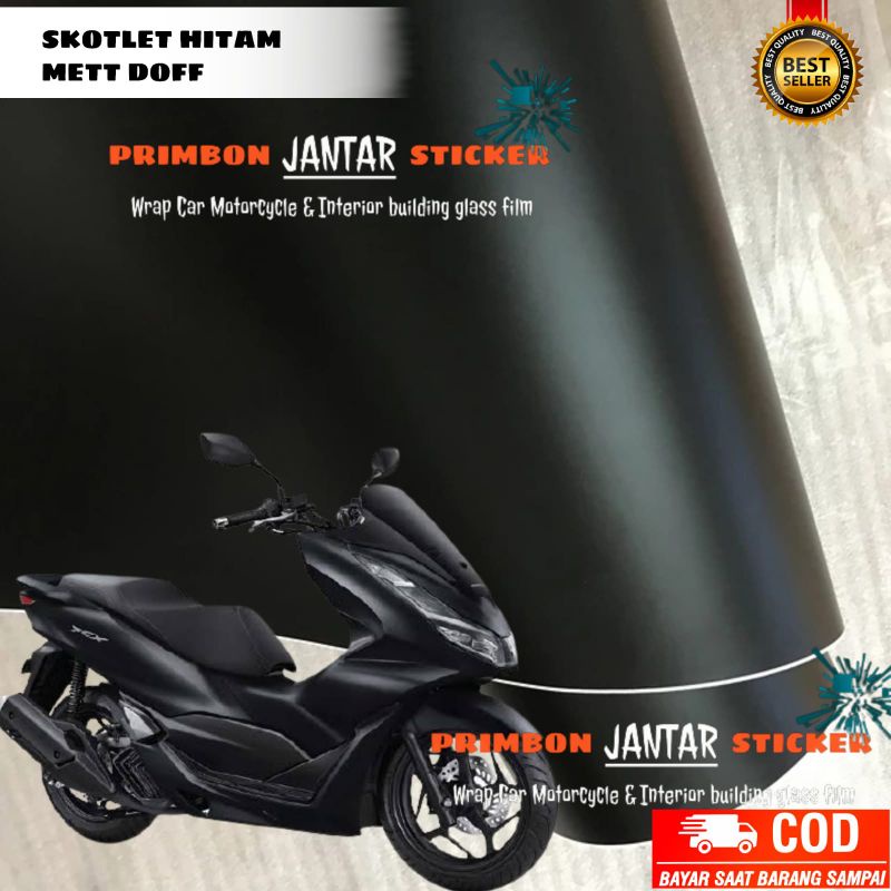 SKOTLET MOTOR METALIK KROM HITAM DOFF STIKER SCOTLET METT KROM DOFF SEMUA WARNA MERK INFINITY