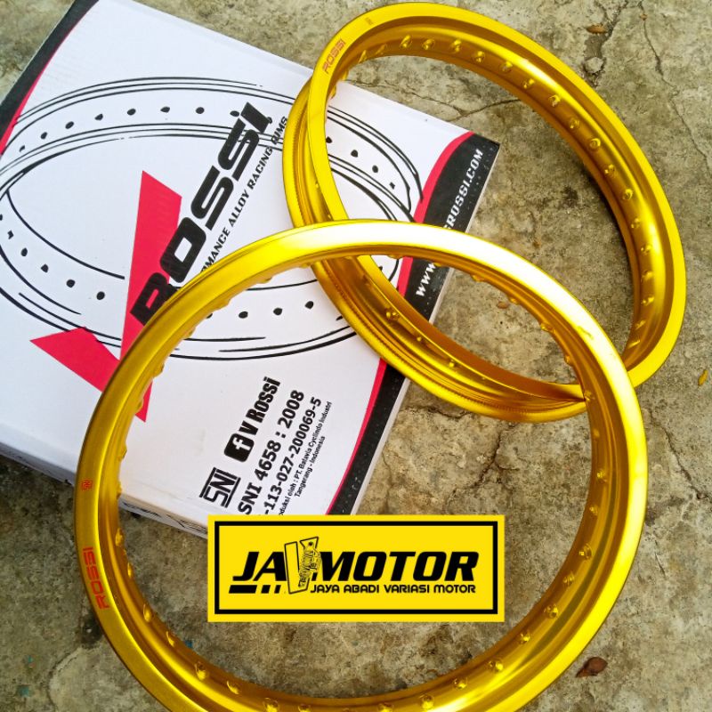 VELG ROSSI RING 17 185-215 GOLD VELG VROSSI