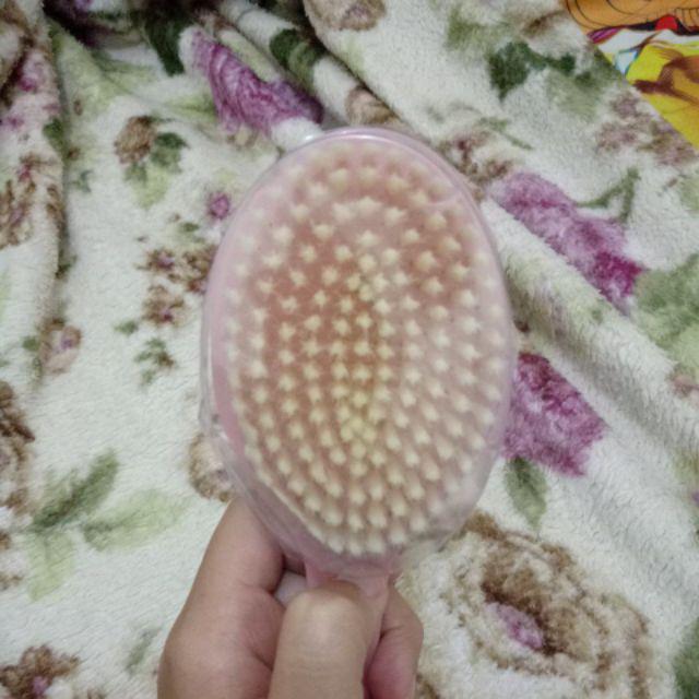 Bath Shower Body Back Brush Scrubber Massager Long Handled