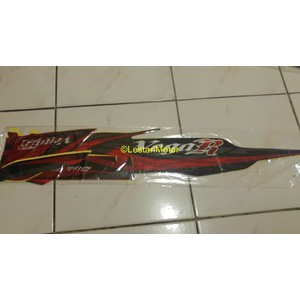 Stiker Motor / Stripping body Vega R New 2007 Merah