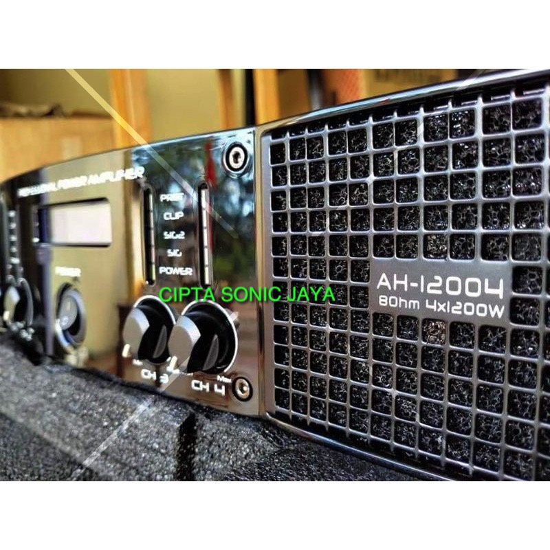 wisdom ah12004 ah-12004 ah 12004 power amplifier ORIGINAL WISDOM