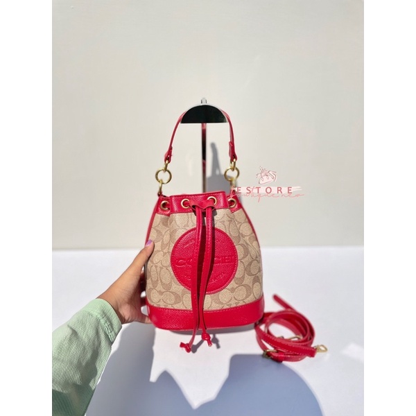 New Ch Drawstring Bucket Shoulderbag