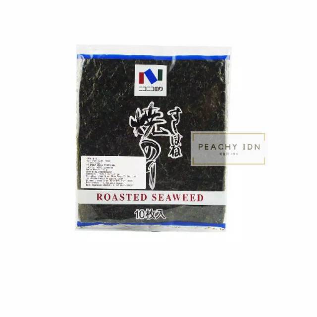 

NICO YAKI SUSHI NORI HANE ROASTED SEAWEED 27 Gr 10 Lembar