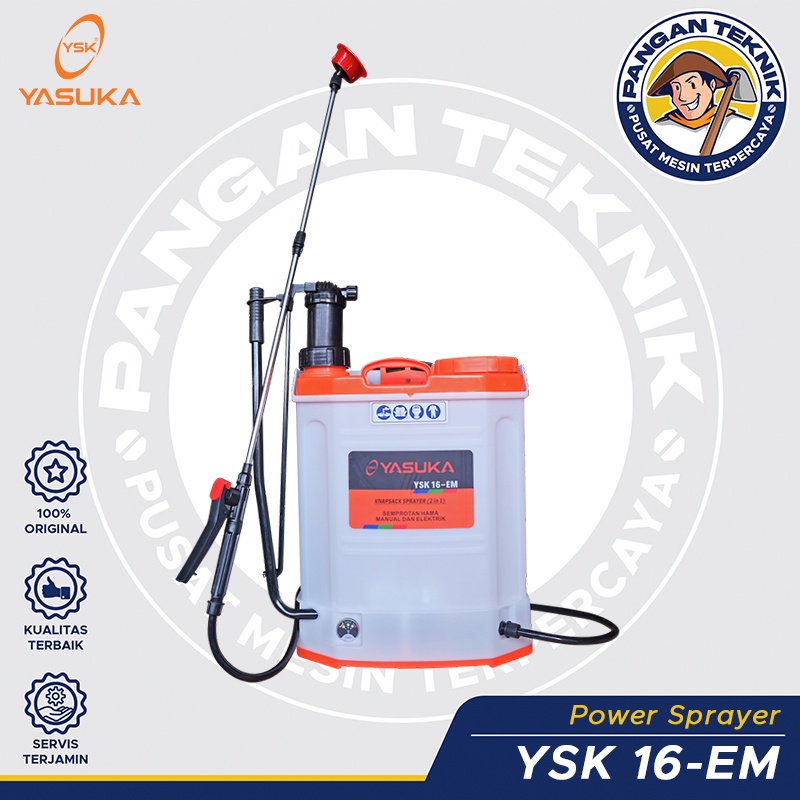 Mesin semprot hama | Knapsack Power Sprayer 2 In 1 ( YSK 16-EM )