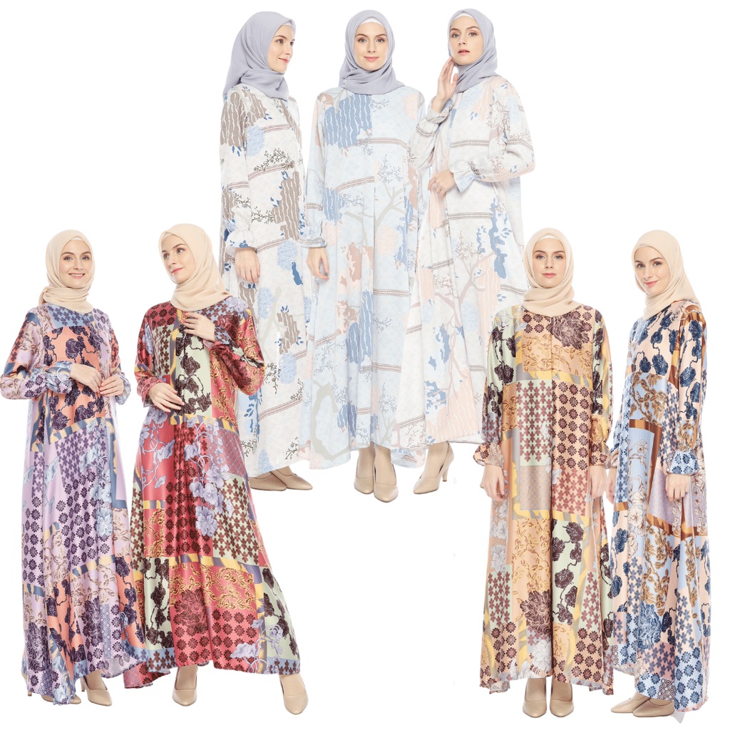 LimitedFashion Baju Gamis Wanita Terbaru 2021 Amora Gamis Maxmara Remaja Terbaru Kekinian
