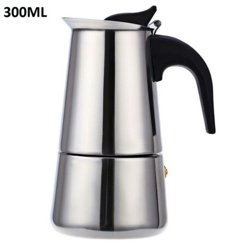 Moka Pot Teko Coffee Maker Stovetop Filter 300ml