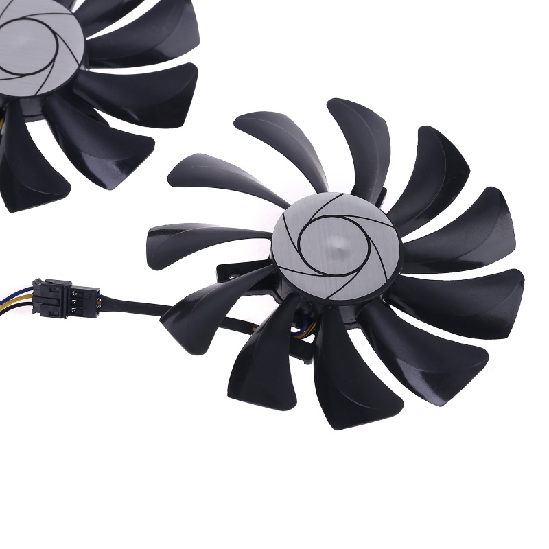 Bt 1pasang 85mm HA9010H12F-Z 4Pin Cooler Fan Pengganti Untuk MSI GTX 1060oc 6G GTX 960 P106-100 P106 GTX1060 GTX960