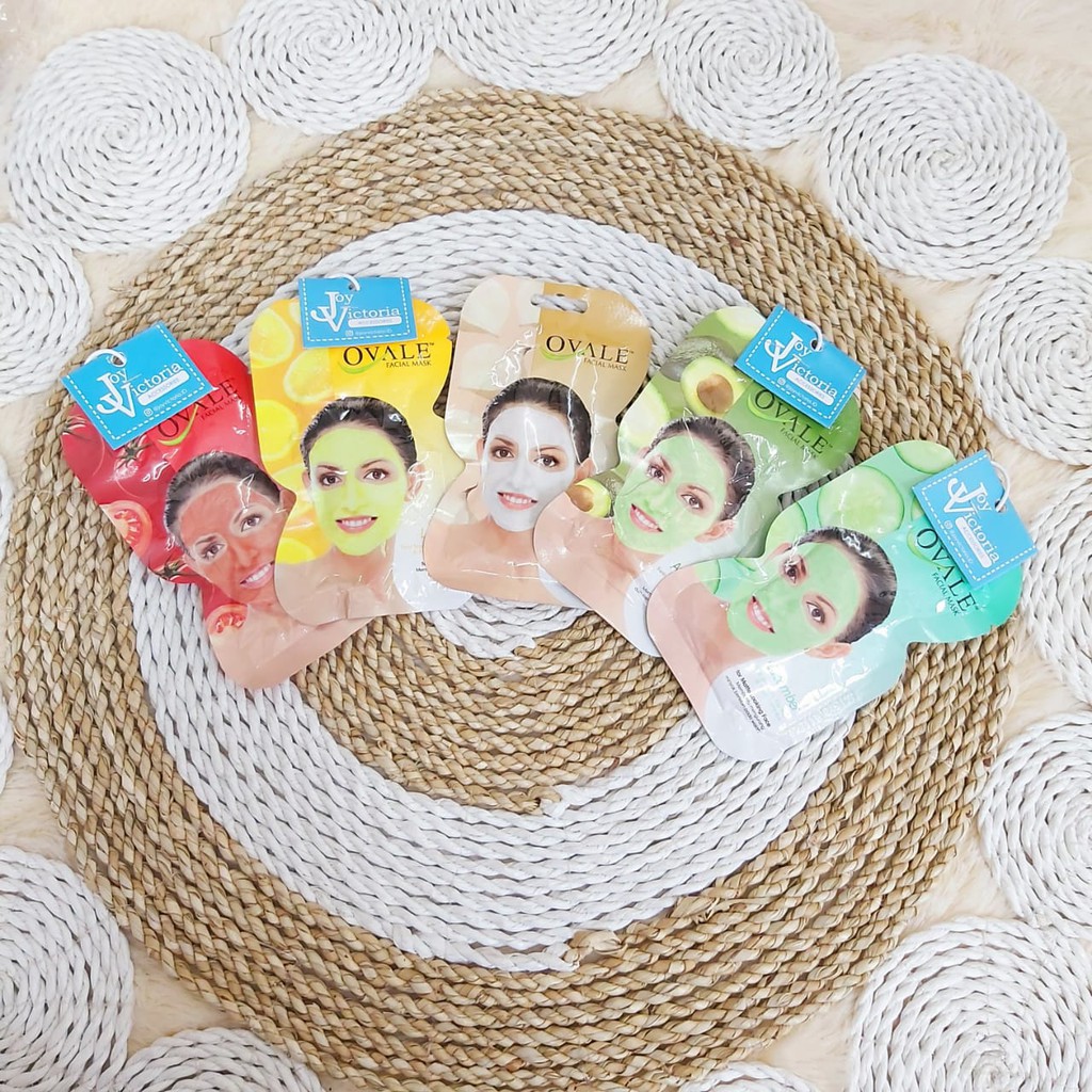 Ovale Facial Mask Masker Wajah Sachet