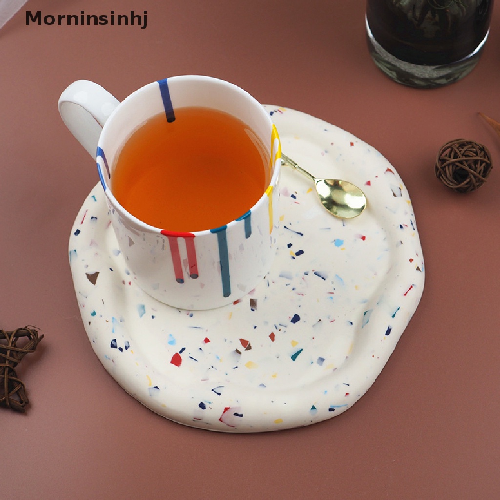 Mornin DIY Resin Irregular Clouds Plate Tray Tea Coaster Piring Perhiasan Cetakan Silikon id