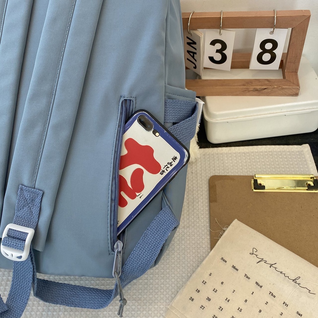 WYK102 Tas Ransel Wanita Sekolah Kuliah OpenMyLove Backpack School Impor TKM