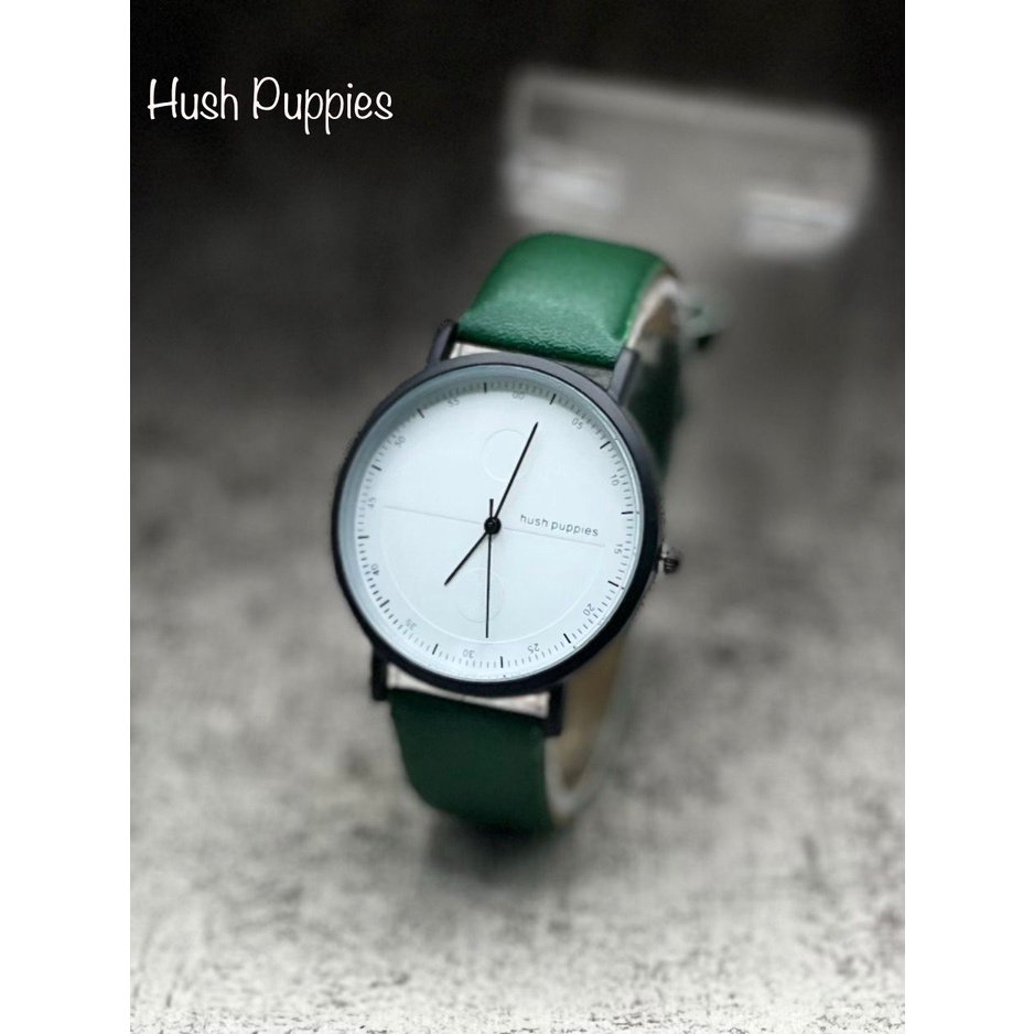 Jam Tangan Wanita Hush Puppies K5185Z Tali Kulit Free Box &amp; Baterai