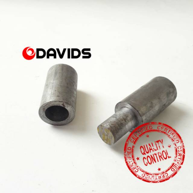 Engsel Bubut Pintu Pagar Gerbang Besi Gudang Harmonika 3/4 inch 18mm