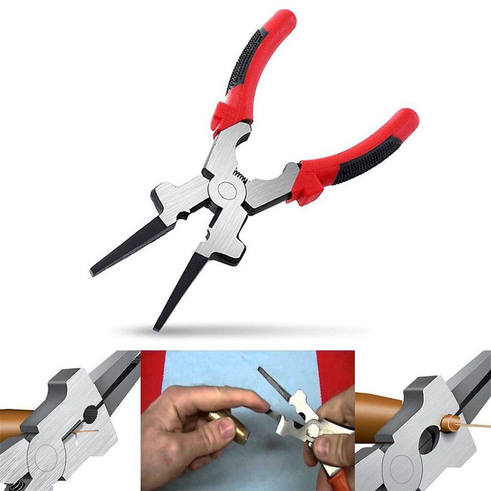 Populer Tang Las 8inch Welding Protection plier Las Gas Mulut Panjang Klip Cabut Kawat Cutting