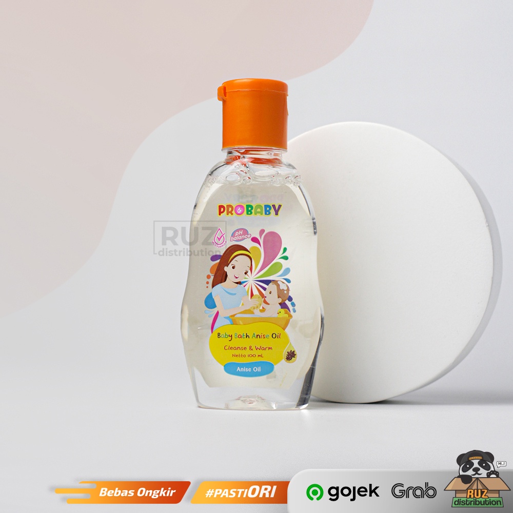 Probaby Baby Bath Anise Oil 100ml - Pro Baby Bath - Sabun Mandi Bayi