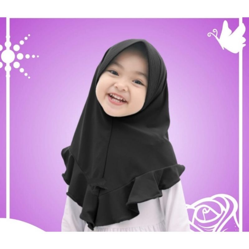 Hijab Anak Bayi Falisha 0-3thn / Jilbab nyaman murah adem kerudung kualitas PREMIUM