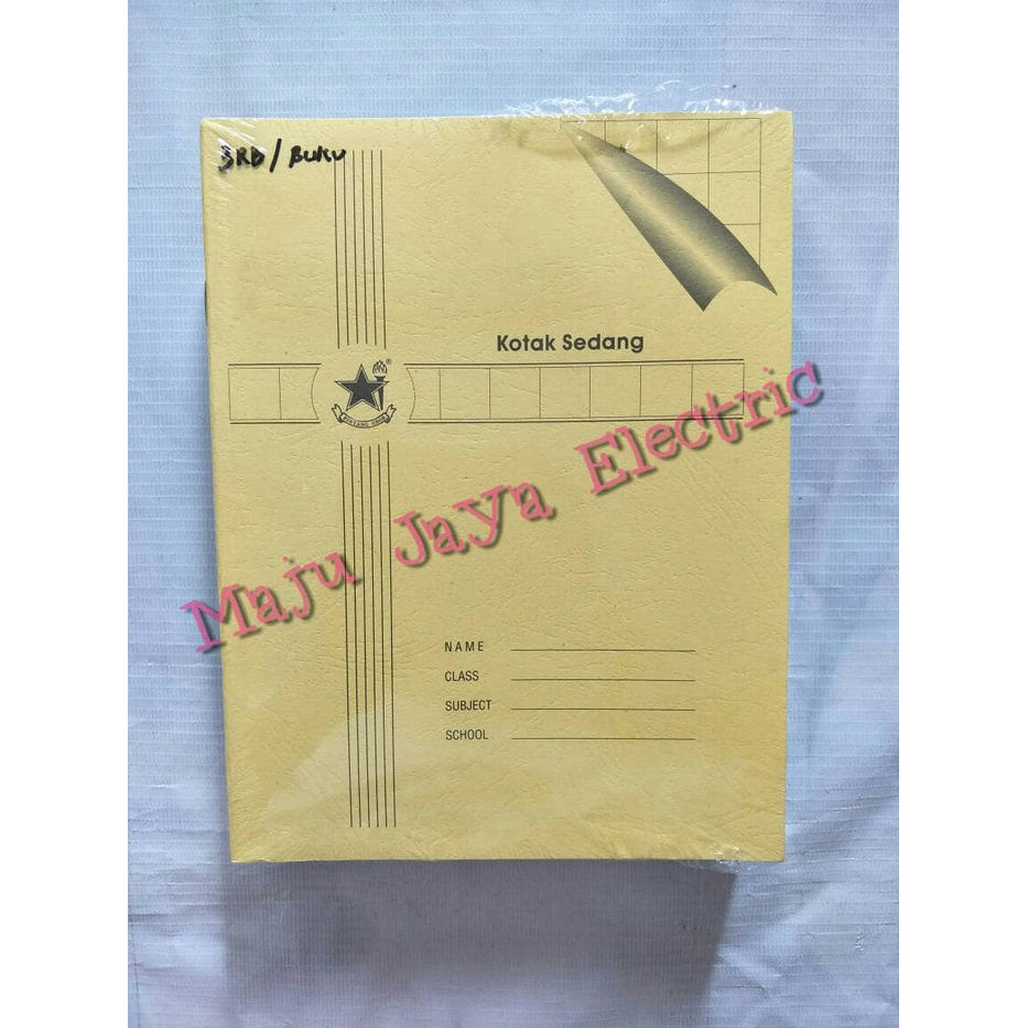 

Buku Tulis Kotak Ukuran Sedang Bintang Obor Mandarin