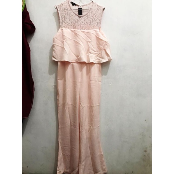 (NEW) Berrybenka Casie Jumpsuit pink