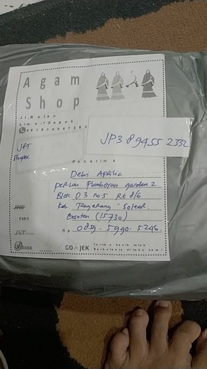 Gamis Setrok Bunda Princes Mustika