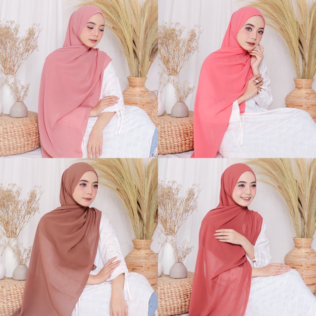 ❤ VALENSIA ❤ Termurah Aline Pashmina ceruty babydoll pashmina ( part 1 )