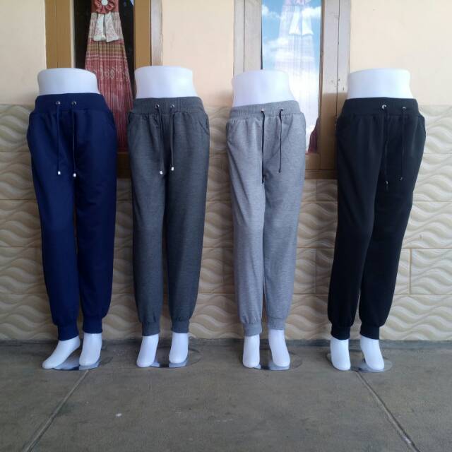 Joger sport polos dewasa cowo-cewe oke....