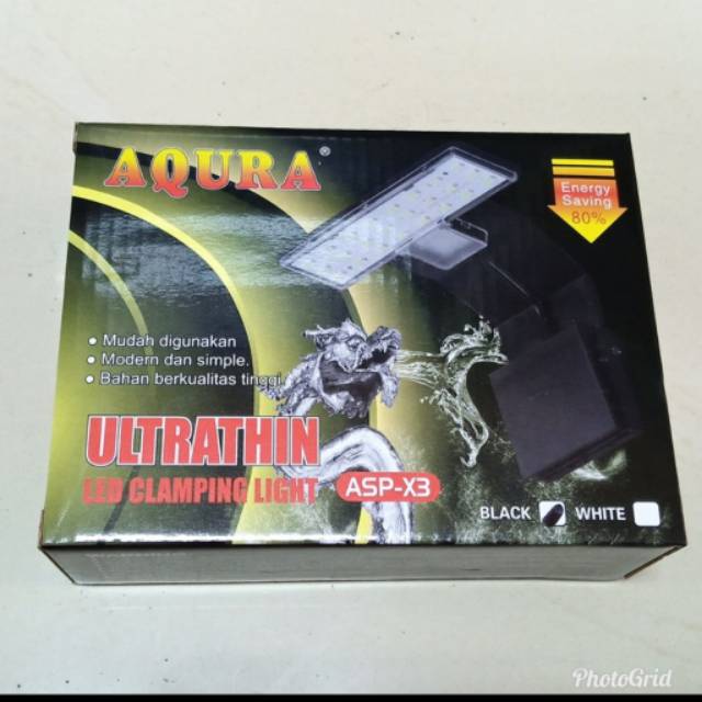 Lampu LED mini aquarium aquascape 5watt - Lampu Aquarium Jepit