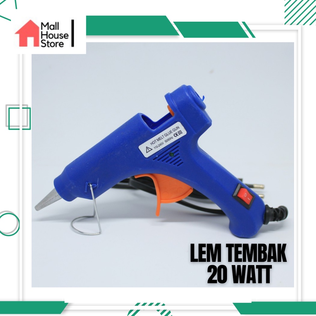 

PROMO! Lem Tembak 20 Watt / Glue Gun Berkualitas / Lem Tembak Untuk Kerajinan dan Keperluan Sekolah Anak