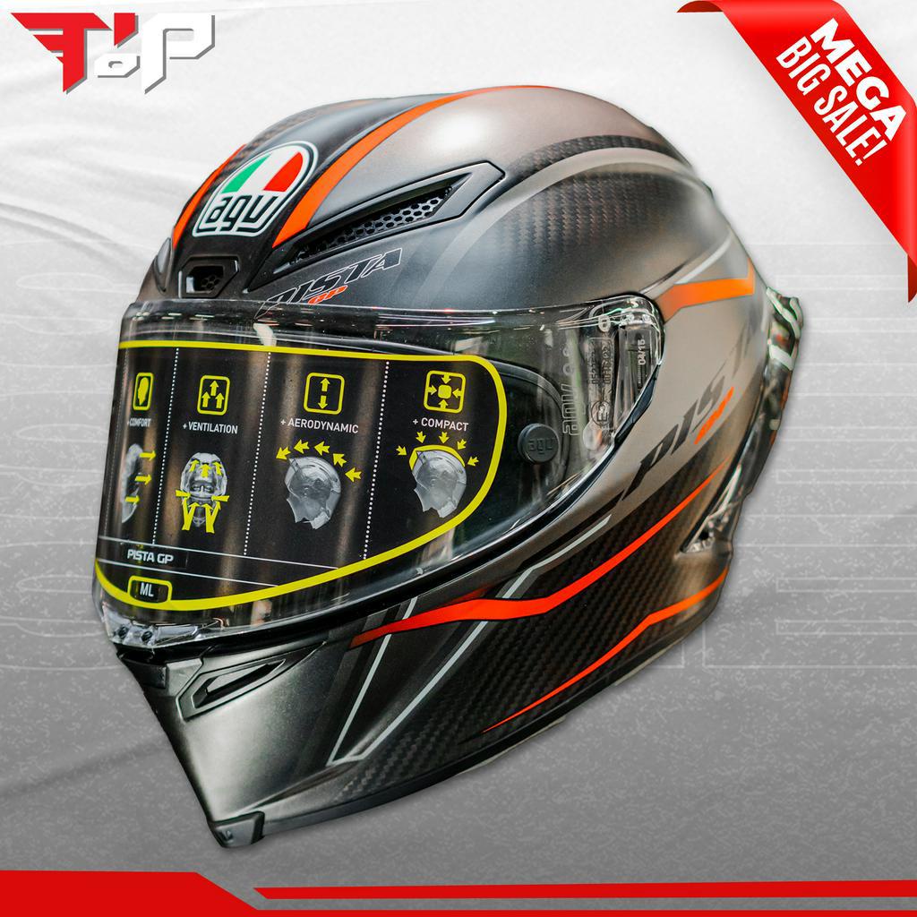 AGV PISTA GRAN PREMIO ROSSO CARBON HELM FULL FACE