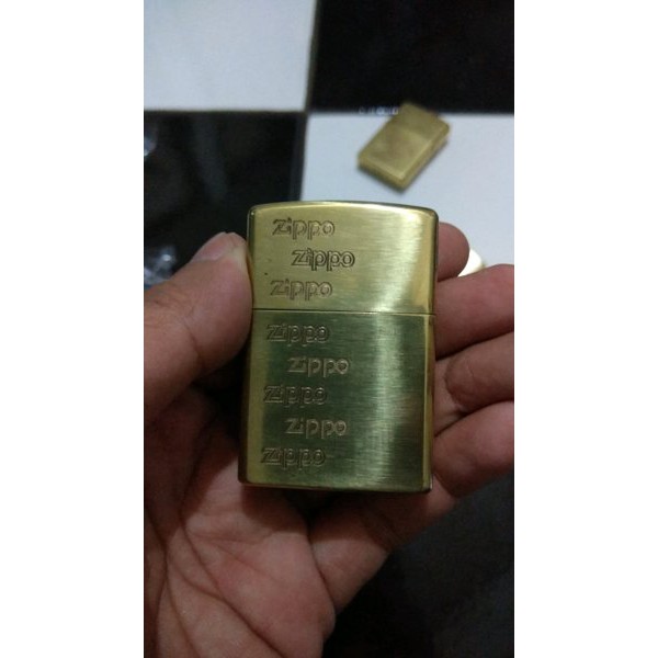 Keren - ZP KOREK MINYAK Gold dan Silver Berdenting 2x - Lighter - Korek Api - Mancis - Murah Meriah - Mantap