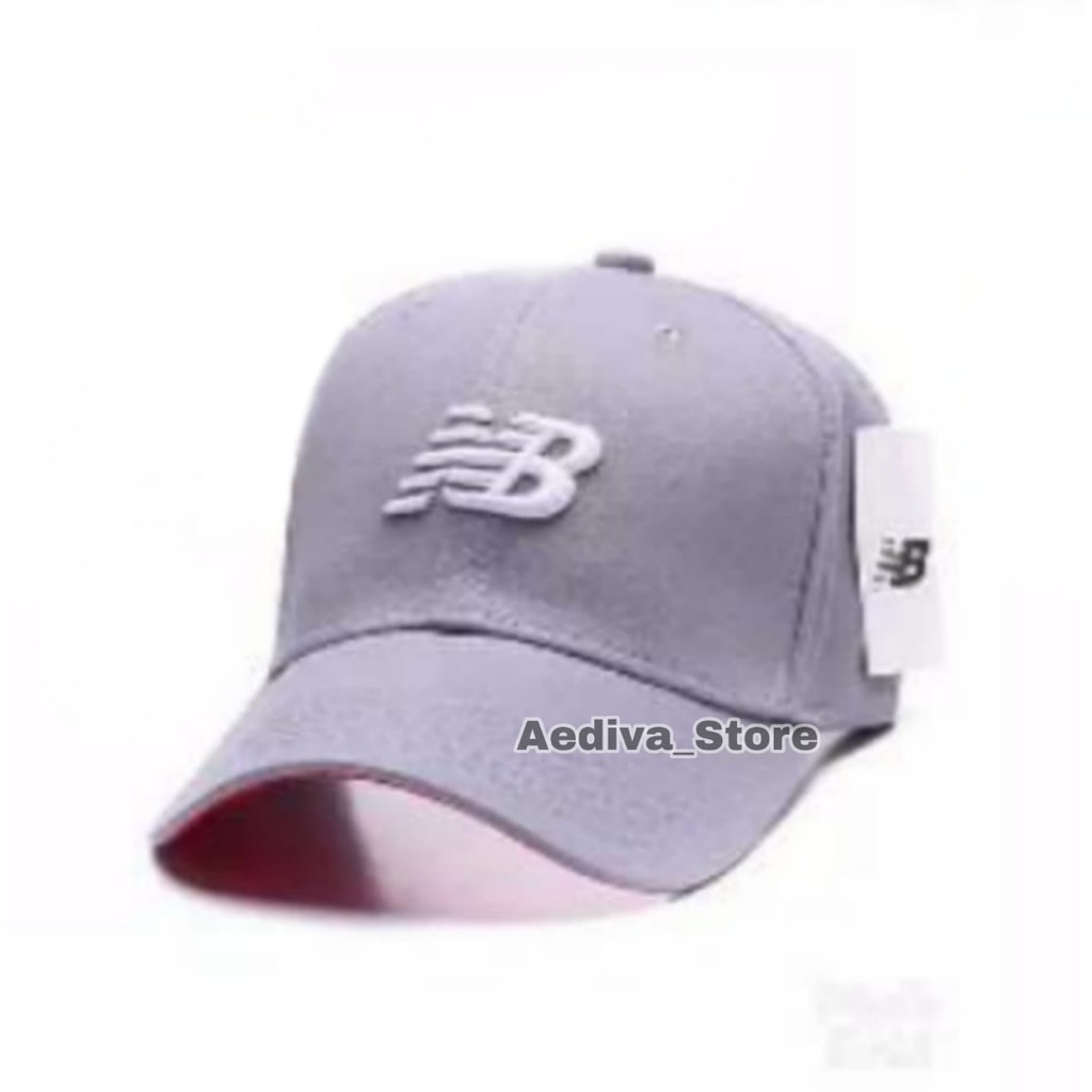 Topi Cowok New Balance Premium Topi NB katun drill clip besi fashion pria wanita Unisex model baru