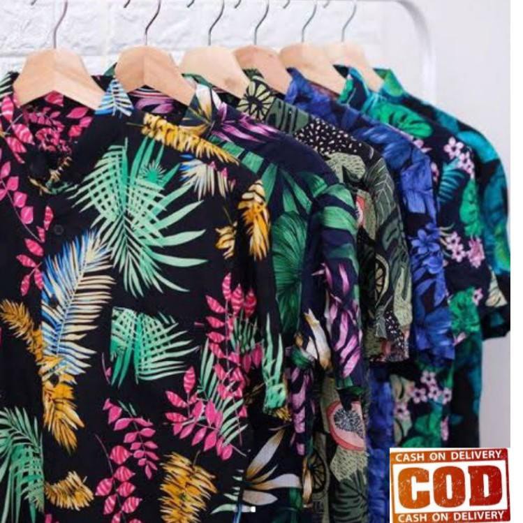 Mall baju pantai bali pria dan wanita surfing Tropical Summer Aloha Hawaii