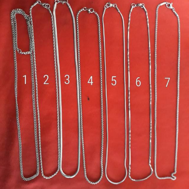 Kalung Besi Putih (04) Asli Ternate CEWE COWO