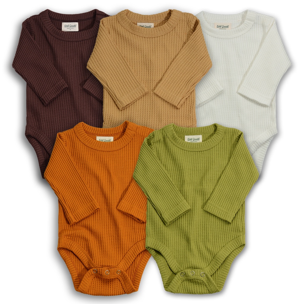 Jual jumper bayi new born / jumper baby / waffle knit / wellgoods