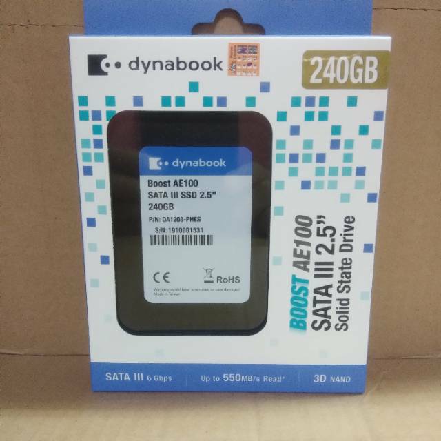 SSD 240GB Dynabook AE100 SATA III 2,5inch