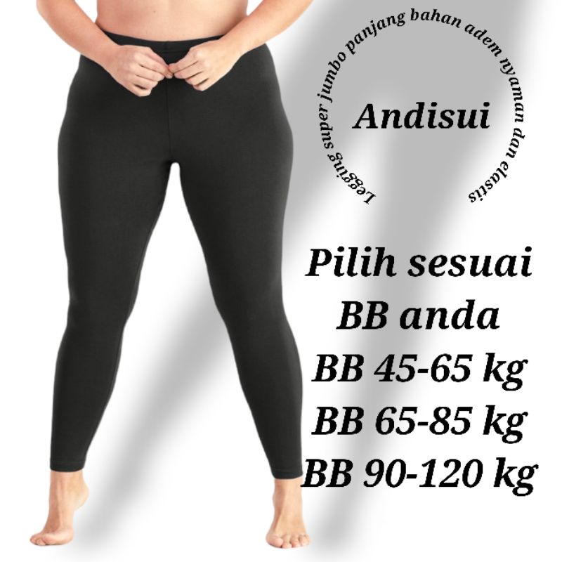 Legging SUPER JUMBO XXXXL/4XL BB 80 - 130 KG legging super jumbo big size