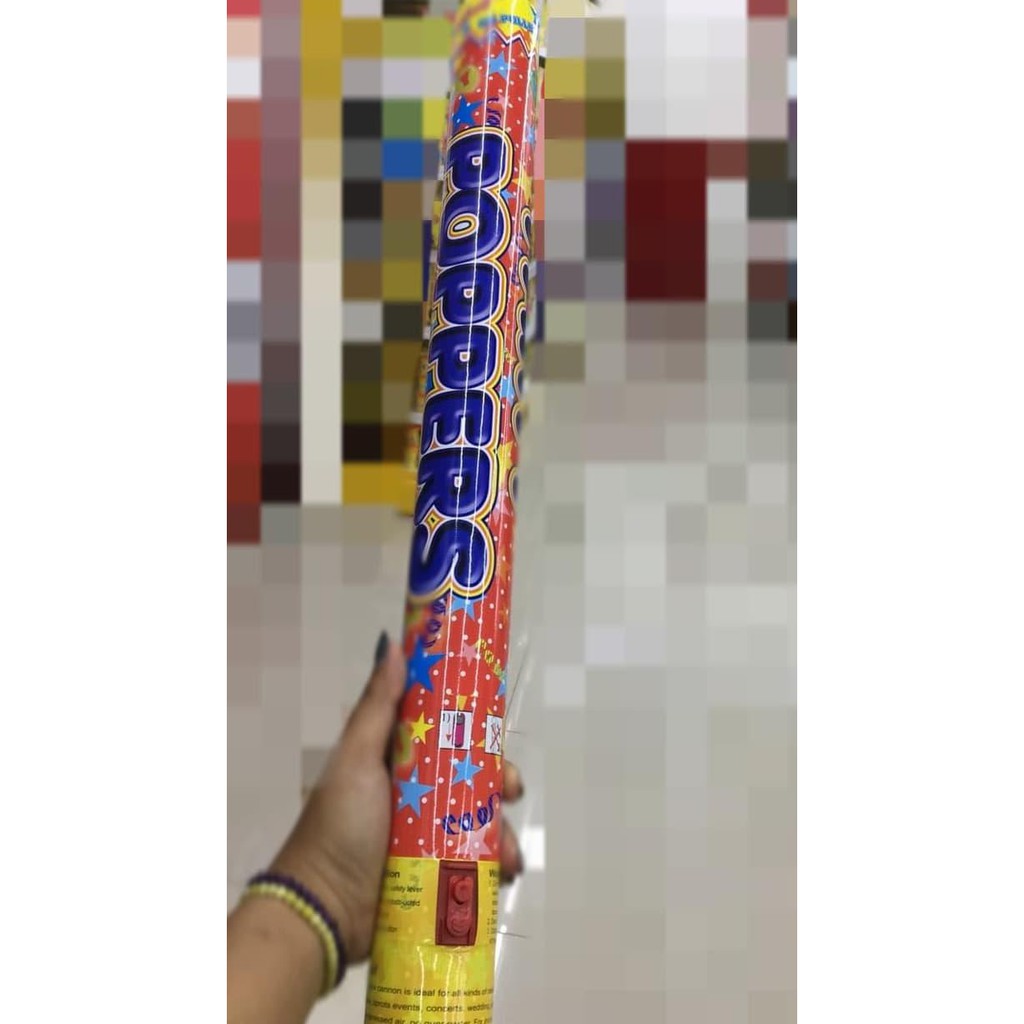 CONFETTI 60 CM / PARTY POPPER 60CM (TOMBOL)