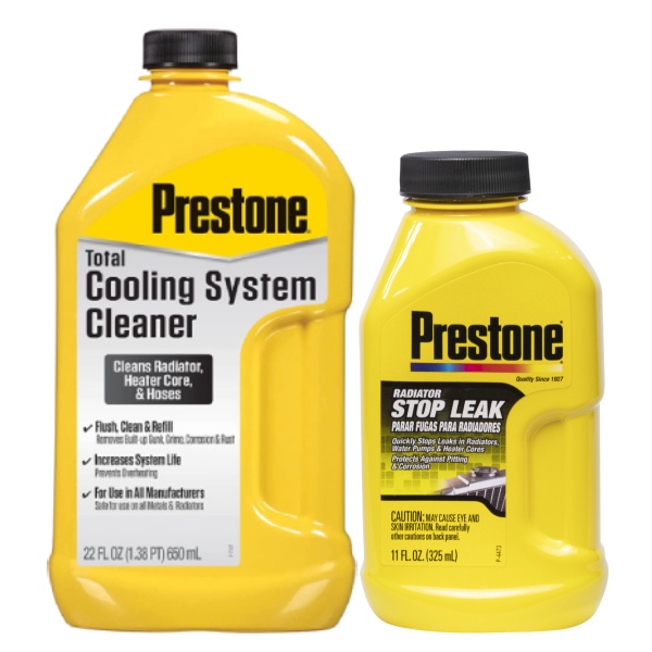 Jual PRESTONE [Bundle] Cooling System Cleaner + Stop Leak Pembersih Radiator Mobil Motor