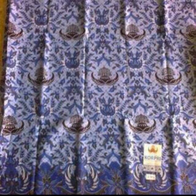 batik korpri indonesia c30 pjg 2 50 dan semisutra