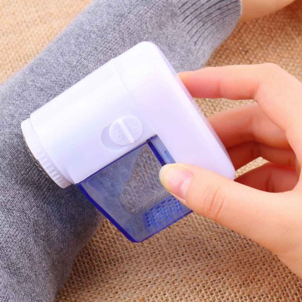 Alat Pencukur Bulu Pakaian Penghilang Serat Kain Pembersih Bulu Halus Baju Elektrik Lint Remover