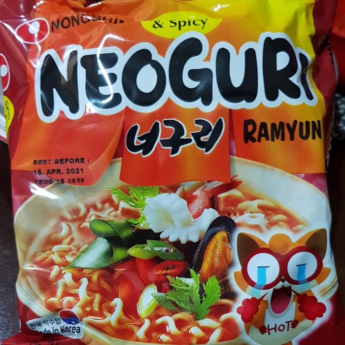 

Neoguri Ramyun Seafood and Spicy