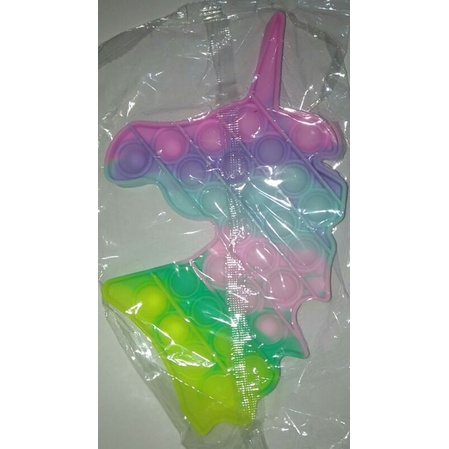 Pop It Rainbow Mainan Anak-Pastel Unicorn